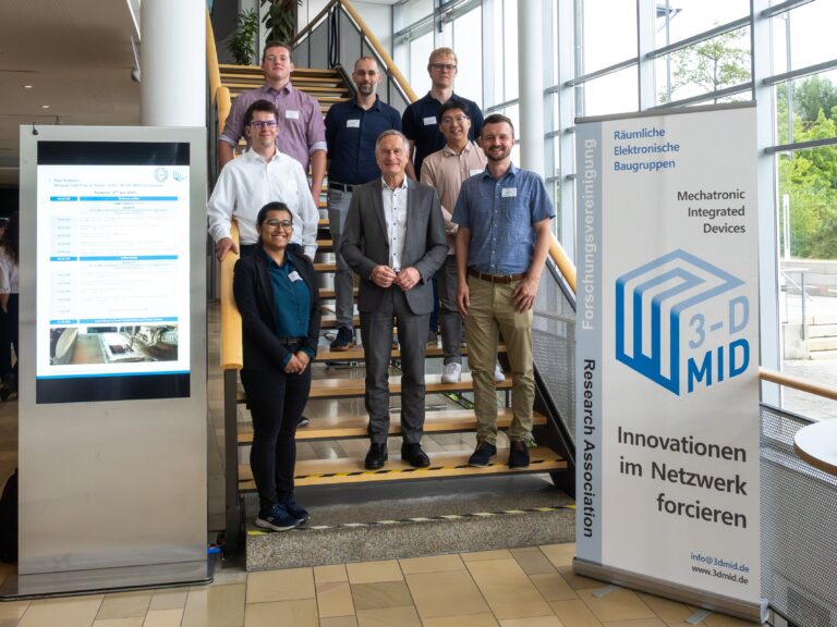 03.07.2025: Teilnahme der Forschungsgruppe „3D-HF-MID“ am MID Mechatronic Integration Discourse 2025